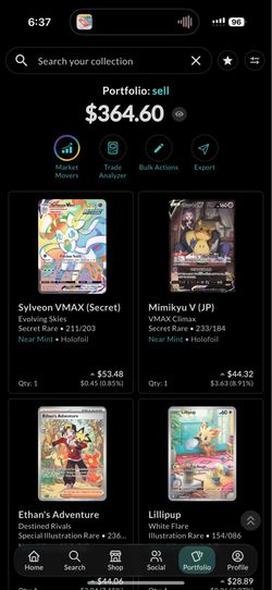 Pokémon card lot