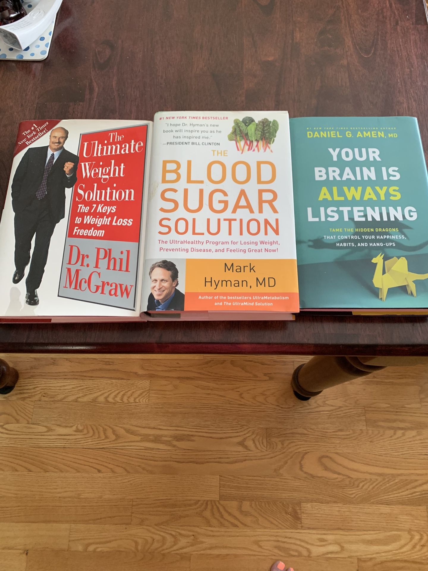 Health Books Dr Phill, Mark Hyman, Daniel G Amen