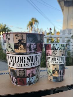 Taylor swift cups & popcorn buckets
