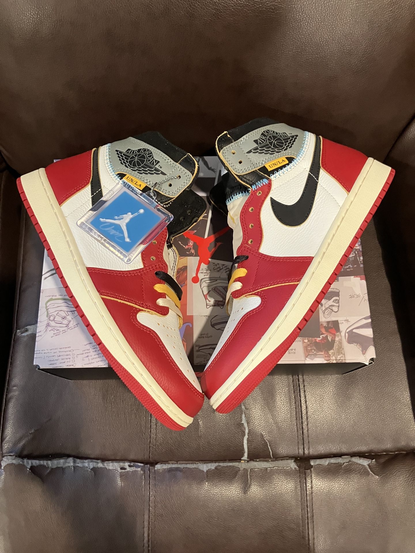 Nike Air Jordan 1 Retro High OG Union LA Chicago Shadow Size 10