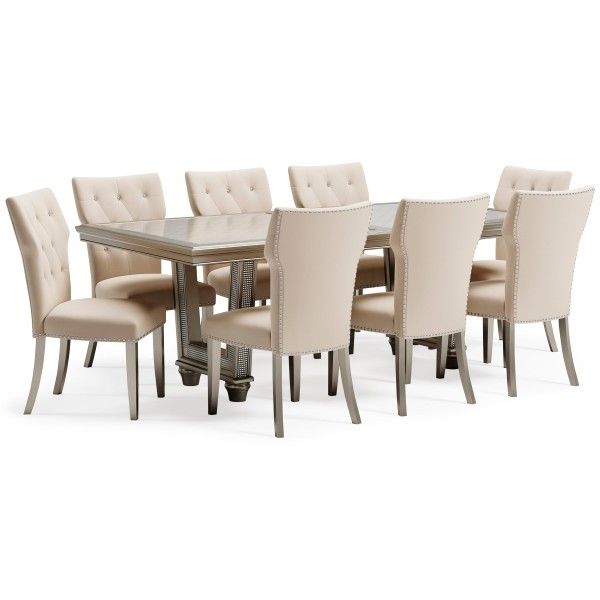 Same Day Delivery 🚚🚚. Chevanna Platinum Dining Room Set
