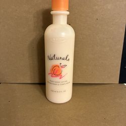 Avon naturals peach body lotion