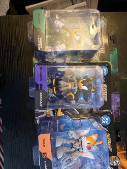 Sonic x DC Comics Action Figure Set of 3