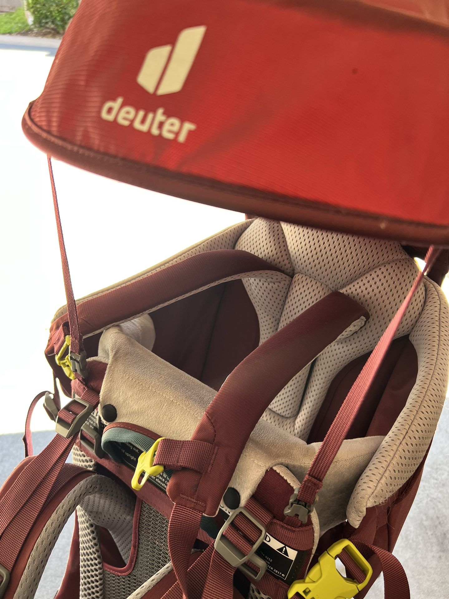 Deuter Kid Comfort child Carrier Backpack Hiking
