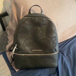 Michael Kors Black Backpack 