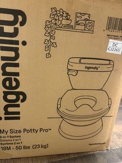 Ingenuity my size potty pro