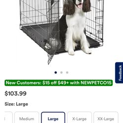 Large Dog Cage