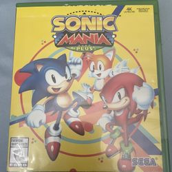 Sonic mania plus (Xbox one)