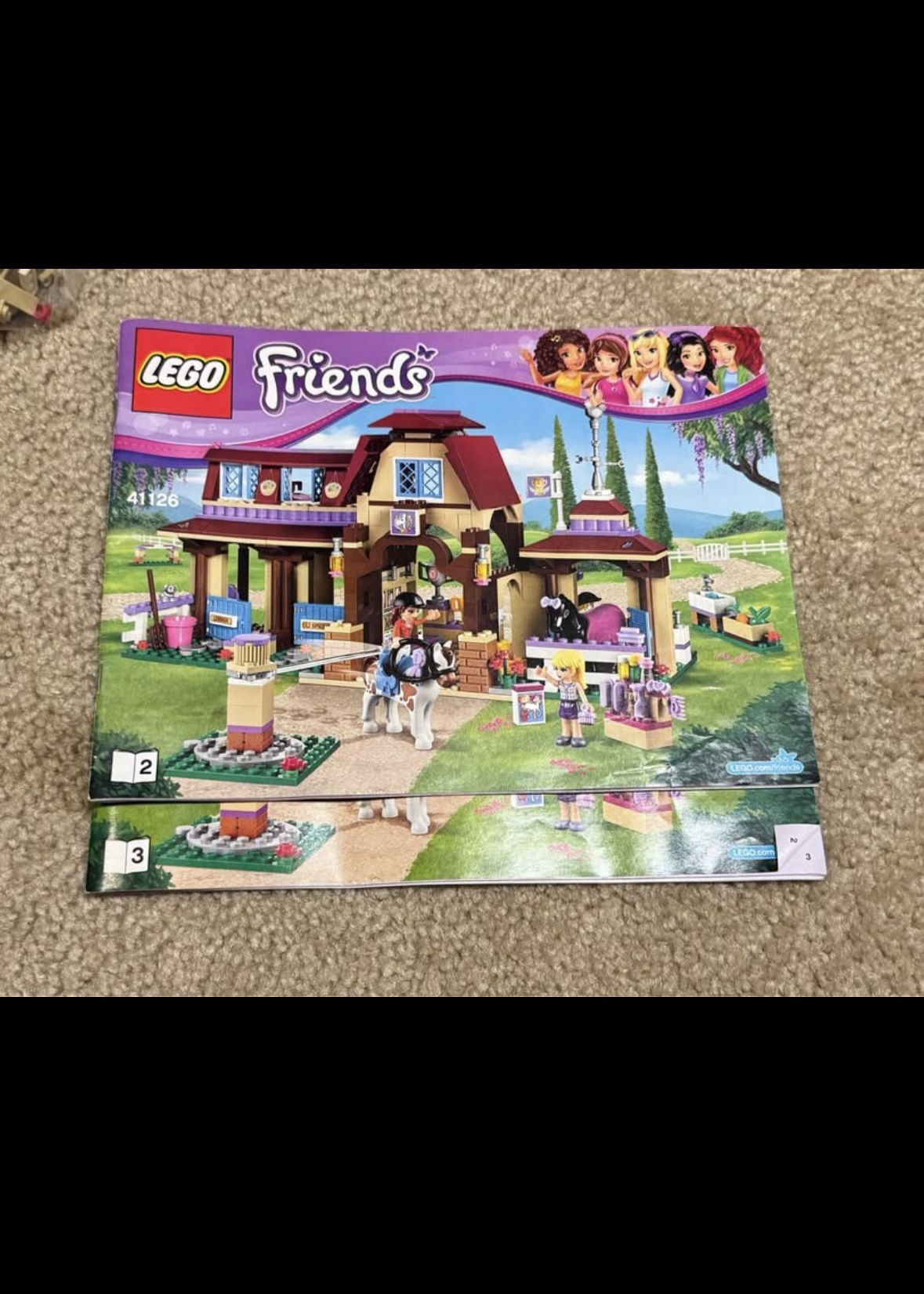 Lego friends 41126 100% complete only missing instruction booklet #1 and no box