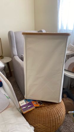 Brand new sleek stylish laundry basket!