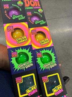 Nee Doh Power Tower 6-Pack