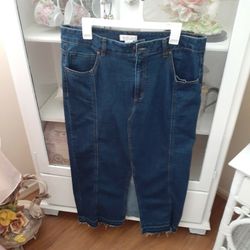 BLUE DENIM SKIRT SIZE 14