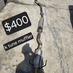 K Tuned Exhaust 