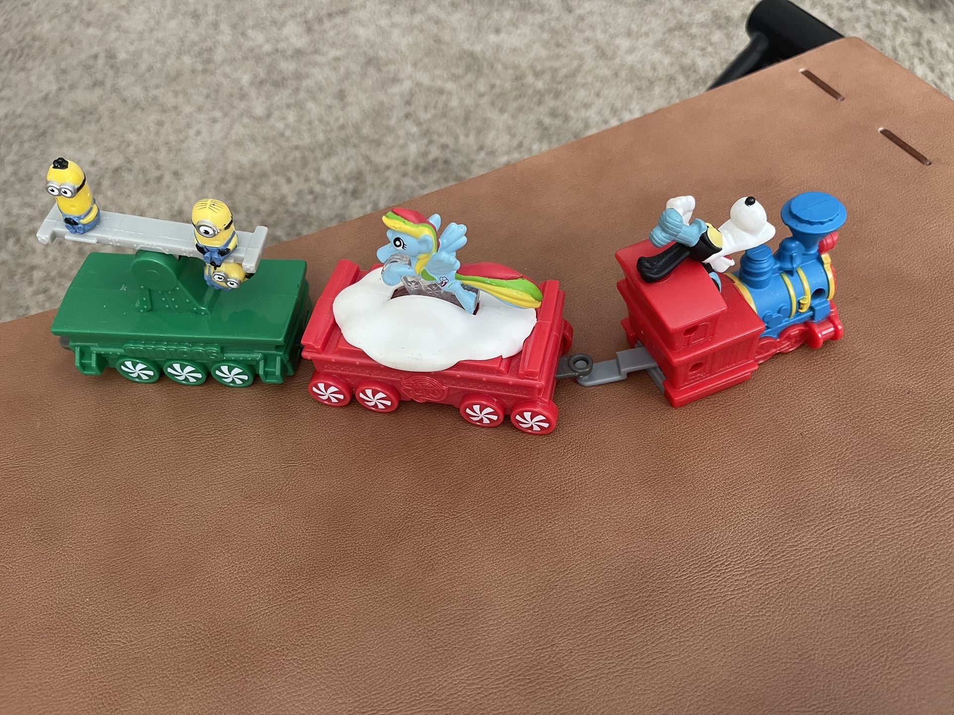 Goofy Train With Minions