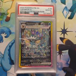 PSA 10 Vaporeon Ex 