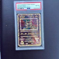 PSA 8 Ancient Mew 2000 Pokemon Movie Promo
