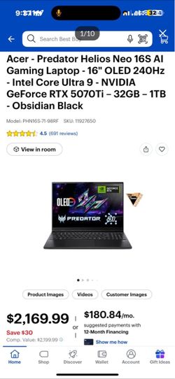 Gaming laptop 5070ti