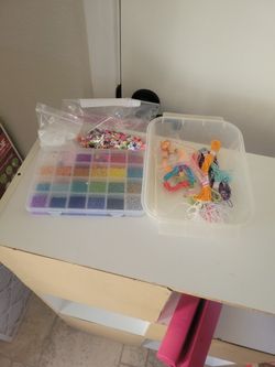 Assorted Beads And String