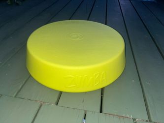 Zumba Rizer Fitness Step Riser Round Exercise Platform Accessory Aerobic Stepper Lime Green