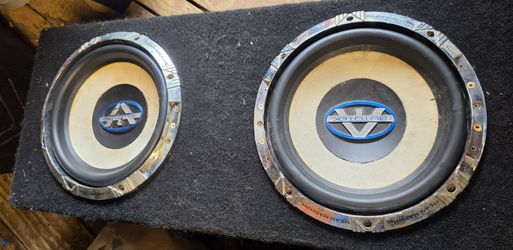 Pair of old-school 12s autotek
