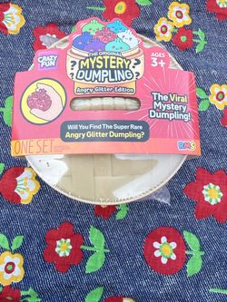 RMS Mystery Dumpling Angry Glitter Edition Sensory Squishy NEW