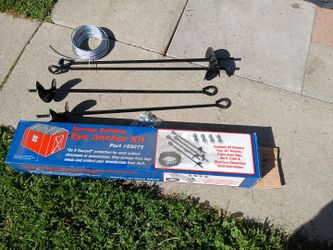 Anchor For Shed Or Carport