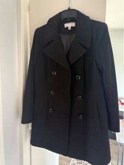 Two Anne Klein Wool Coats Size Medium