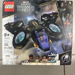 LEGO Marvel Black Panther: Wakanda Forever Shuri's Sunbird 76211 Building Toy Set (355 Pieces)