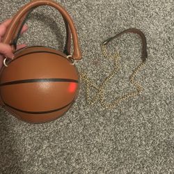 Basketball purse 