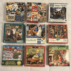 Assorted Jigsaw Puzzles