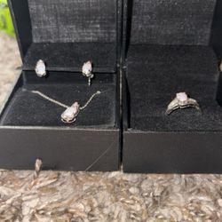 Zale Jewelry Opal And Silver 925