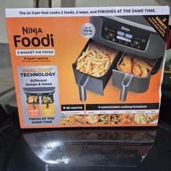 Ninja Air Fryer 2 Basket 
