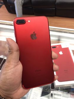 iPhone 7 plus 128gb red factory unlocked Mint