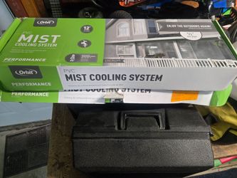 New 2 x12ft orbit mist cooling system