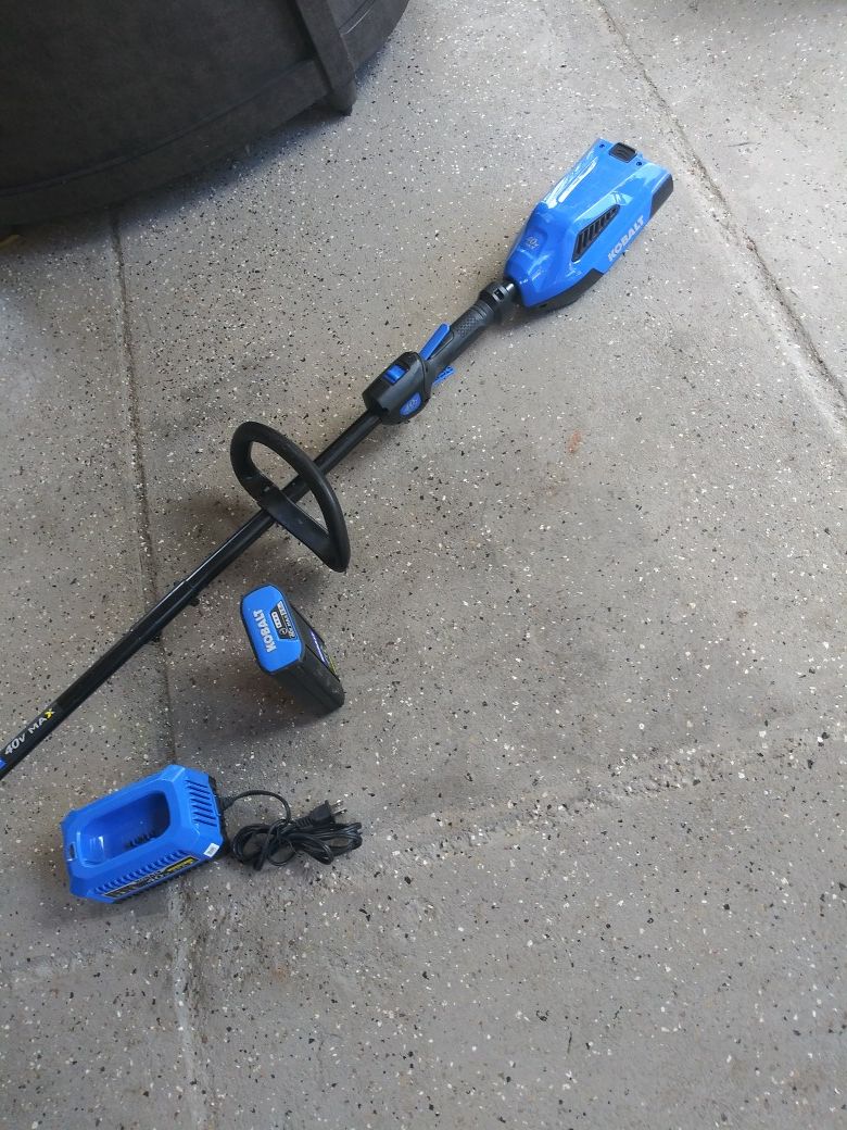 Kobalt 40 volt weed eater for Sale in Lake Elsinore, CA OfferUp
