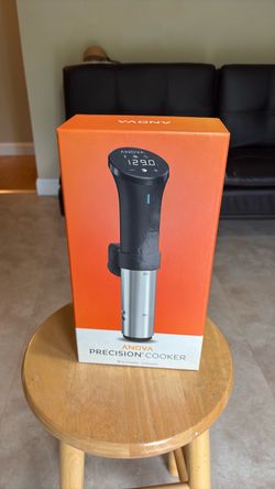 ANOVA Black &Silver Precision Cooker Sous Vide (AN500-US00) 1000W WiFi Clamp