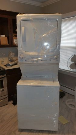 GE Washer & Dryer New Condition 27" wide $550