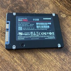 860 Pro series 512GB multi-level Cell Sata 6gb/s V-nand 2.5-inch SSD