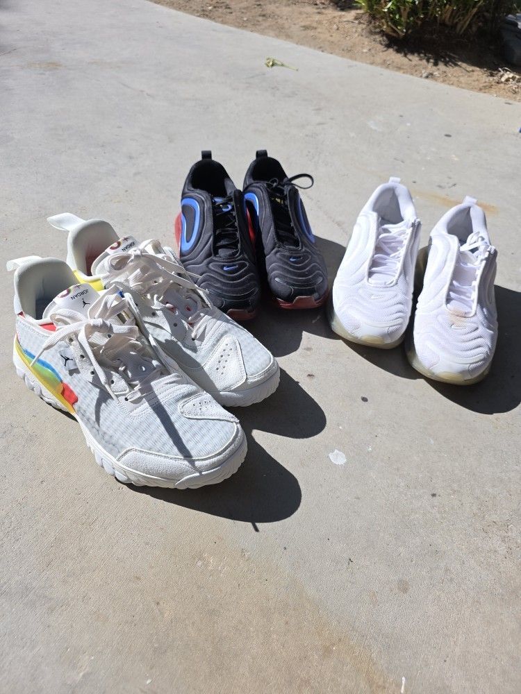 Nike Jordan's Delta 2 And 720s