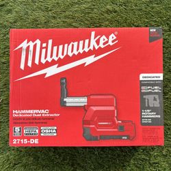 Milwaukee M18 Fuel Hammervac 1-1/8” Dedicated Dust Extractor