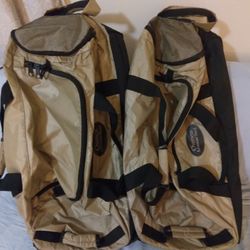 Overseas Adventure Travel Matching Duffel Bags