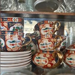 Chinese Tea And Coffee Set For 6 People A Complet Set 