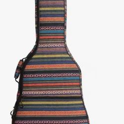 Longteam 40/41 Inch Guitar Case/Cover Bohemian Style Knitted Guitar Bag 