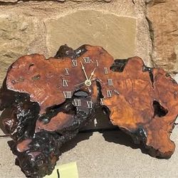 Handmade Driftwood Clocks