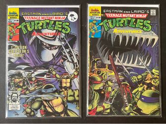 Teenage Mutant Ninja Turtles Vintage  TMNT Archie Comics 1 & 2
