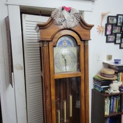 Ridgeway Grandfather Clock Vintage Retro