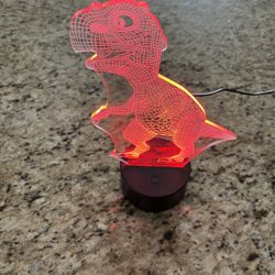 Dinosaur 3D Night Light 