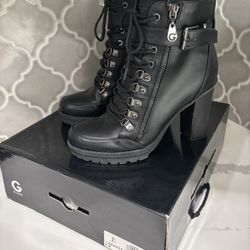 Guess Lace-up Booties