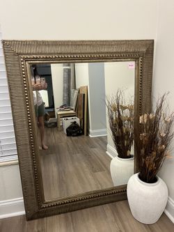 41x52 Extra Large Gold Wall Mirror Decorations