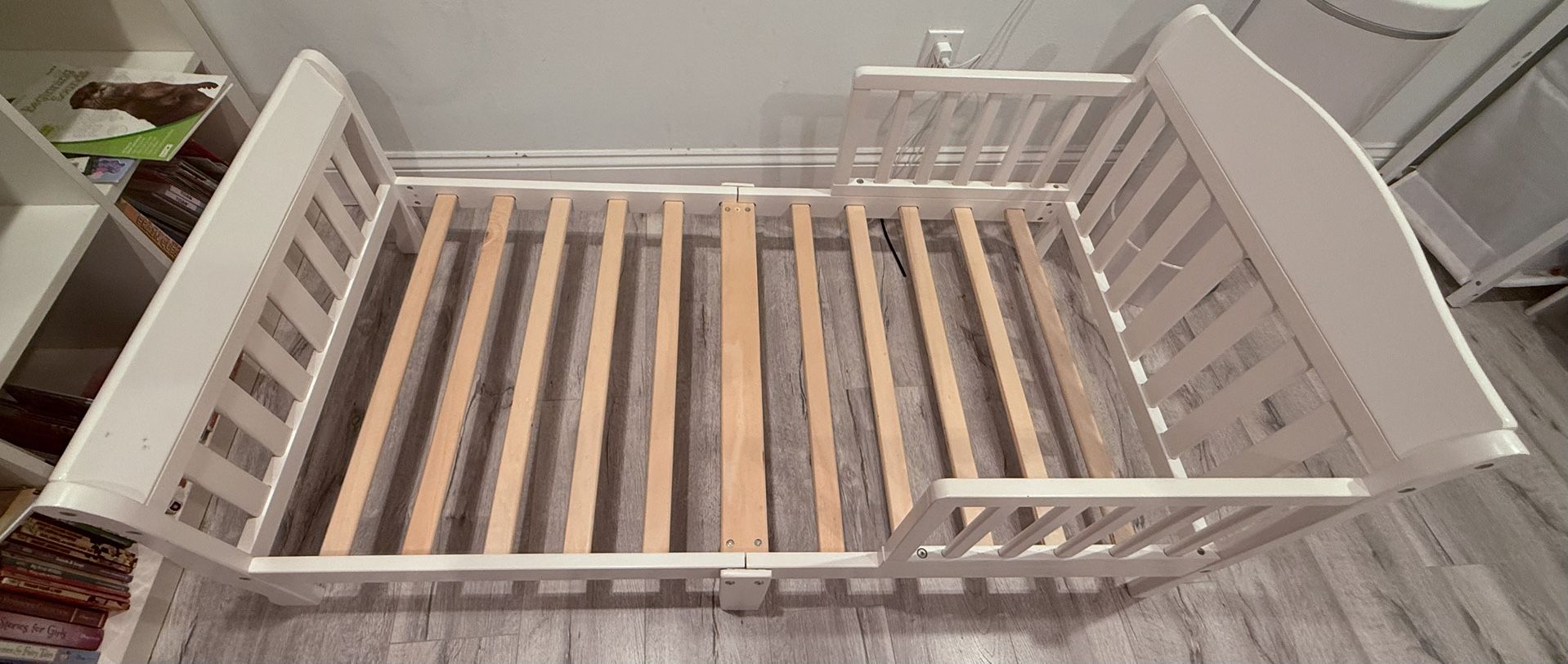 Like New Baby-Toddler Bed - Fits Crib Mattress
